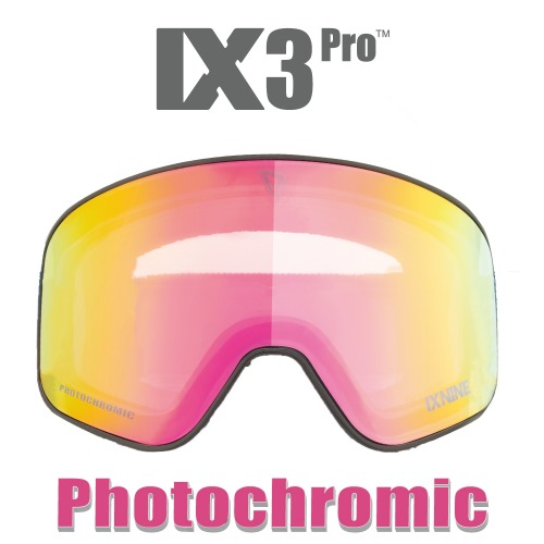 Lens IX3PRO Black Pink Titan PhotoChromic
